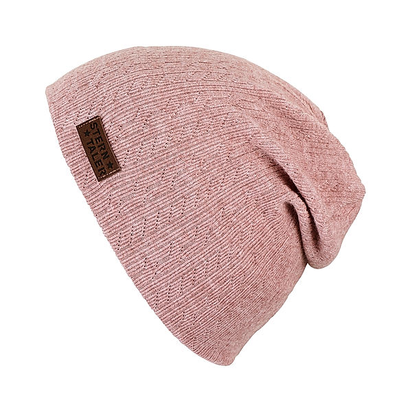 Sterntaler Beanie SLOUCH STRUCTURE in rosa