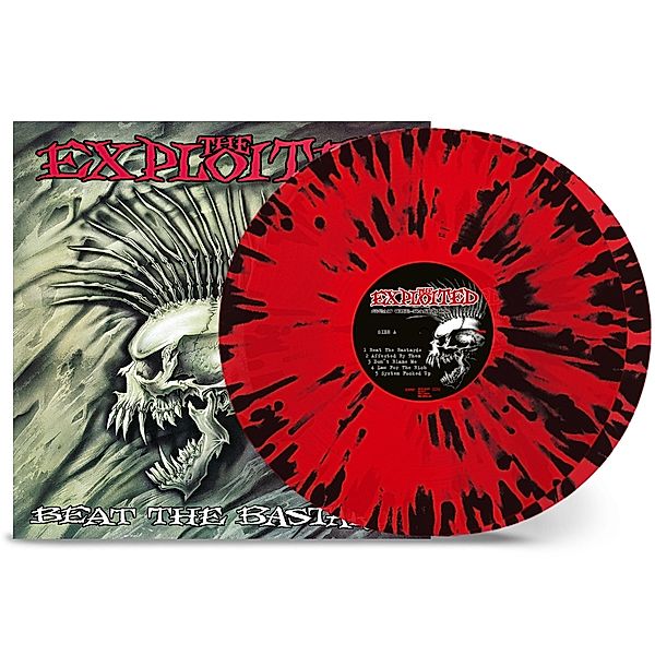 Beat The Bastards(Transp.Red Black Splatter), The Exploited