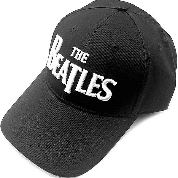 Beatles Baseball Cap White Drop T Logo, Farbe: schwarz (Fanartikel)