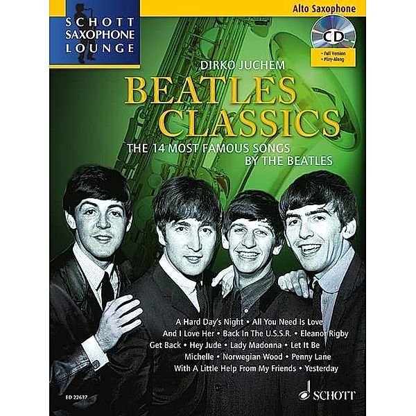 Beatles Classics, Alt-Saxophon, m. Audio-CD