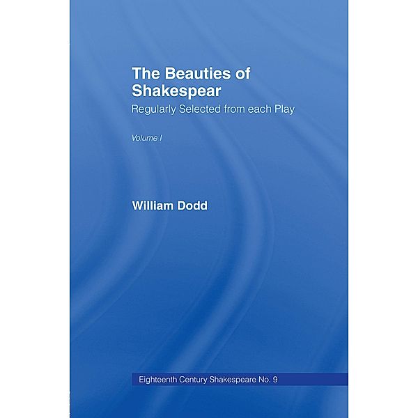 Beauties of Shakespeare Cb, William Dodd