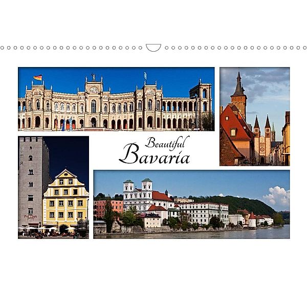 Beautiful Bavaria (Wall Calendar 2023 DIN A3 Landscape), U boeTtchEr