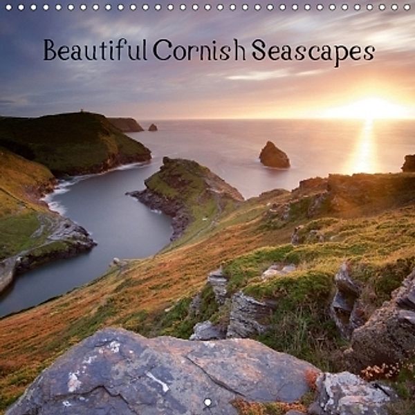 Beautiful Cornish Seascapes (Wall Calendar 2017 300 × 300 mm Square), Peter Lonsdale
