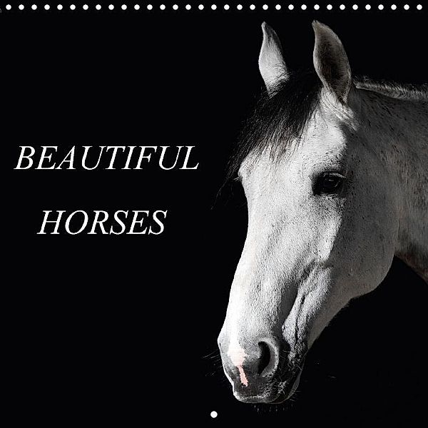 BEAUTIFUL HORSES (Wall Calendar 2017 300 × 300 mm Square), Nell Jones
