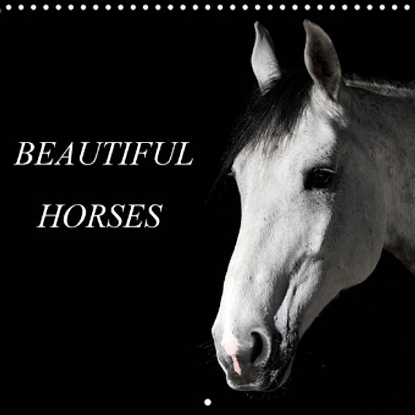 BEAUTIFUL HORSES (Wall Calendar 2021 300 × 300 mm Square), Nell Jones