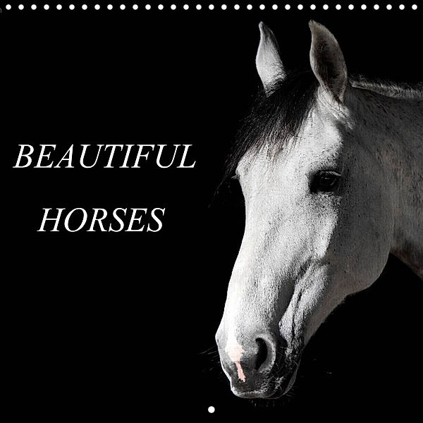 BEAUTIFUL HORSES (Wall Calendar 2023 300 × 300 mm Square), Nell Jones