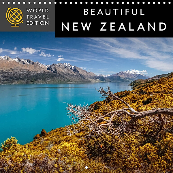 Beautiful New Zealand (Wall Calendar 2023 300 × 300 mm Square), Christian Mueringer
