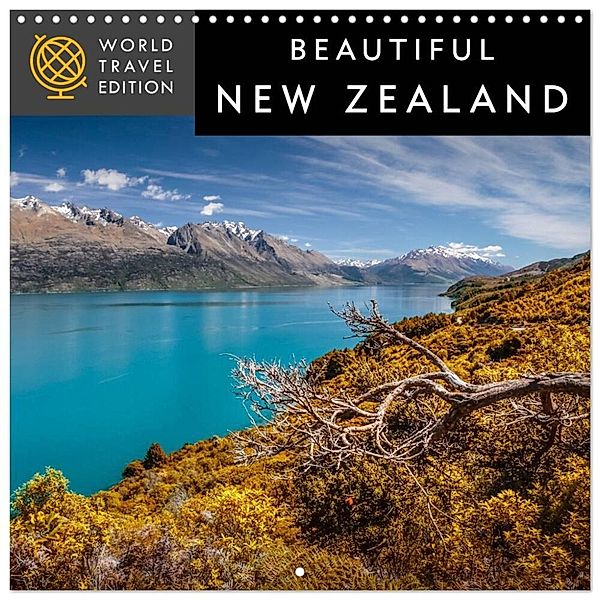 Beautiful New Zealand (Wall Calendar 2025 12 × 12 Inch) CALVENDO 12 Month Wall Calendar, Calvendo, Christian Mueringer