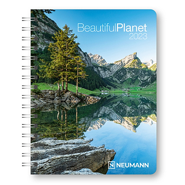 Beautiful Planet 2023 - Buchkalender - Taschenkalender - Fotokalender - 16,5x21,6