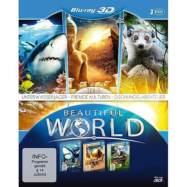Beautiful World in 3D Vol.1 Bluray Box, Diverse Interpreten