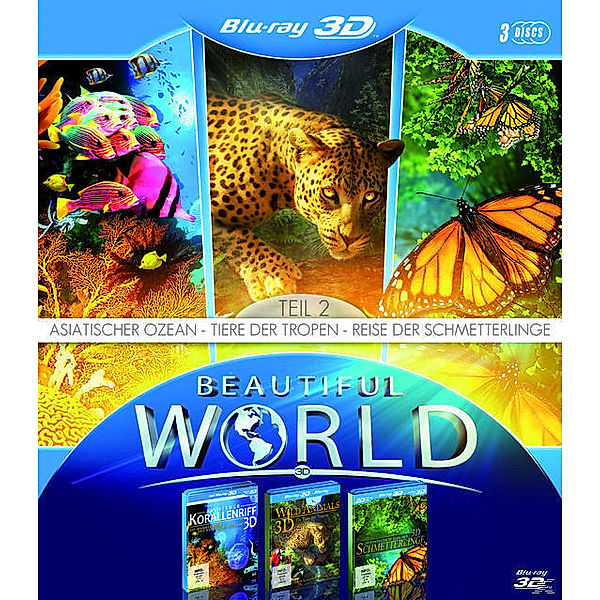 Beautiful World in 3D Vol.2 Bluray Box, Diverse Interpreten
