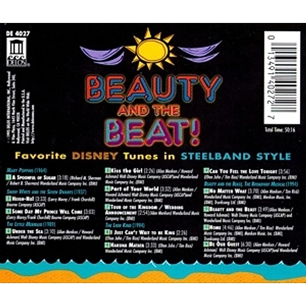 Beauty And Beat/Steelband, Disney In Steelband-Style