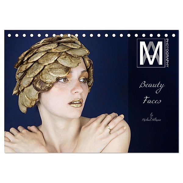 Beauty Faces - fotografiert von Michael Allmaier (Tischkalender 2024 DIN A5 quer), CALVENDO Monatskalender, Michael Allmaier / MA-Photography / MA-Photography