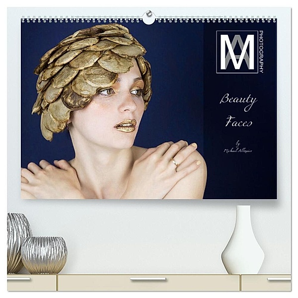 Beauty Faces - fotografiert von Michael Allmaier (hochwertiger Premium Wandkalender 2024 DIN A2 quer), Kunstdruck in Hochglanz, Michael Allmaier / MA-Photography / MA-Photography