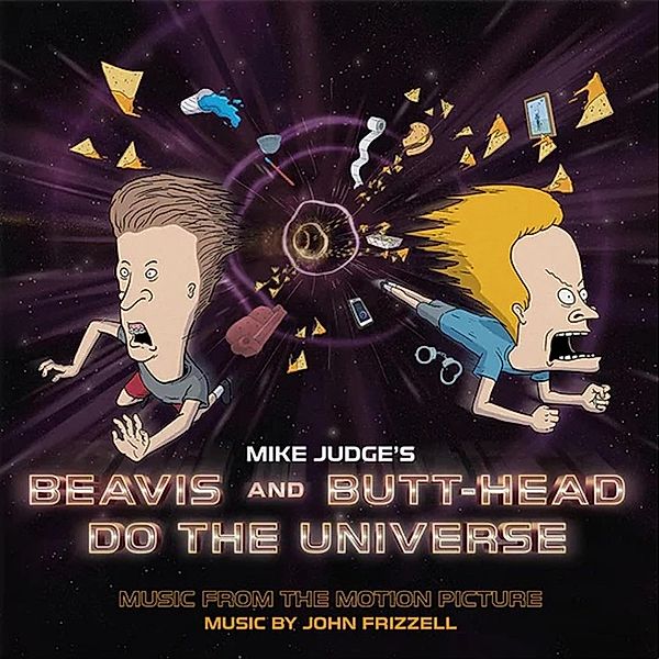 BEAVIS AND BUTT-HEAD DO THE UNIVERSE (Splatter Vinyl), John Frizzell