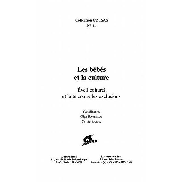 Bebes et la culture les / Hors-collection, Baudelot