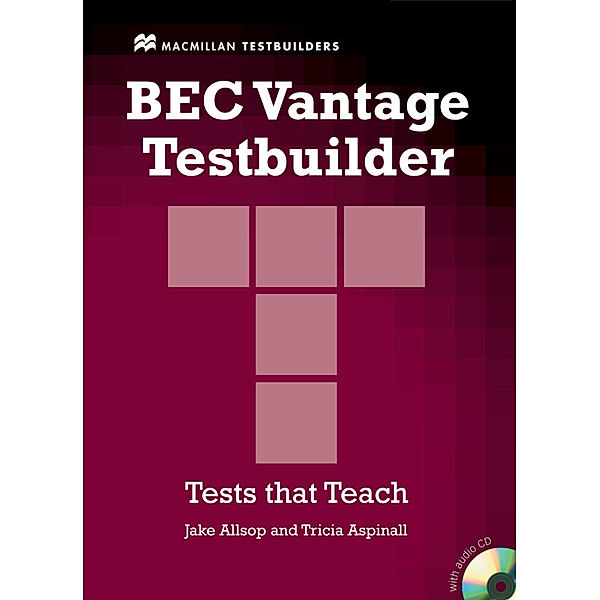 BEC Testbuilder / BEC Vantage Testbuilder, w. Audio-CD, Jake Allsop, Tricia Aspinall