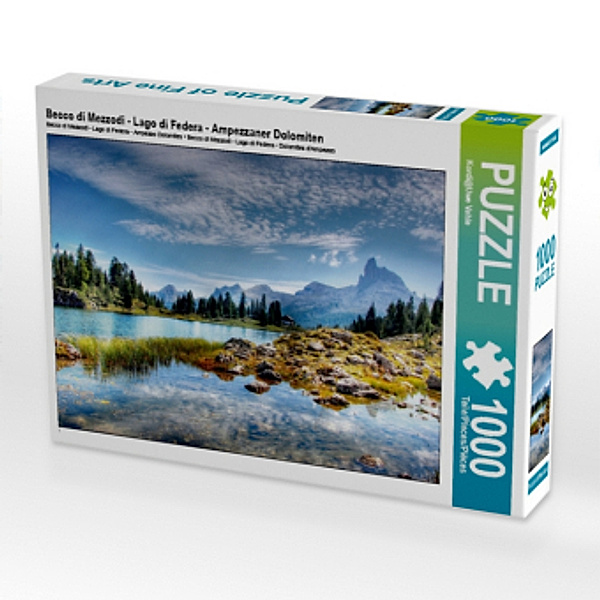 Becco di Mezzodi - Lago di Federa - Ampezzaner Dolomiten (Puzzle), kordi@uwe vahle