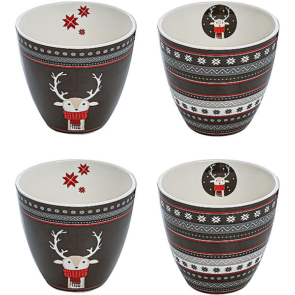 Becher Wintertime 4er Set