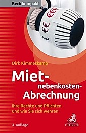 Beck kompakt - prägnant und praktisch: Mietnebenkosten-Abrechnung - eBook - Dirk Kimmeskamp,