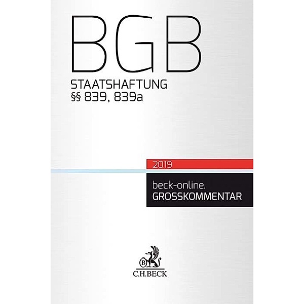 Beck-Online Grosskommentar / BGB Staatshaftung