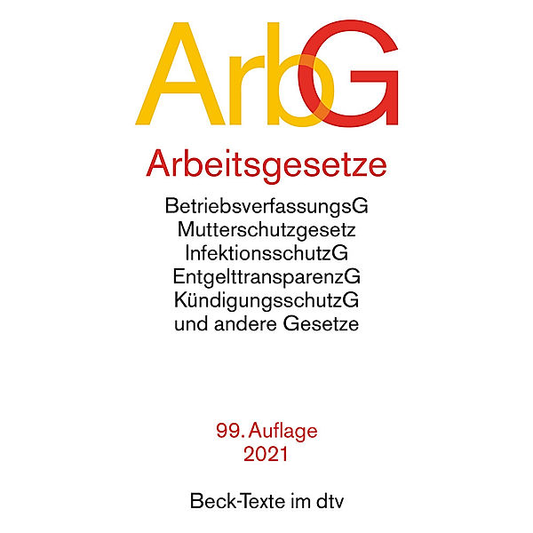 Beck-Texte im dtv / Arbeitsgesetze (ArbG)