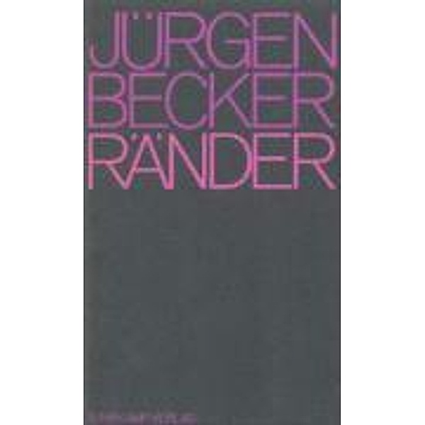 Becker, J: Raender, Jürgen Becker