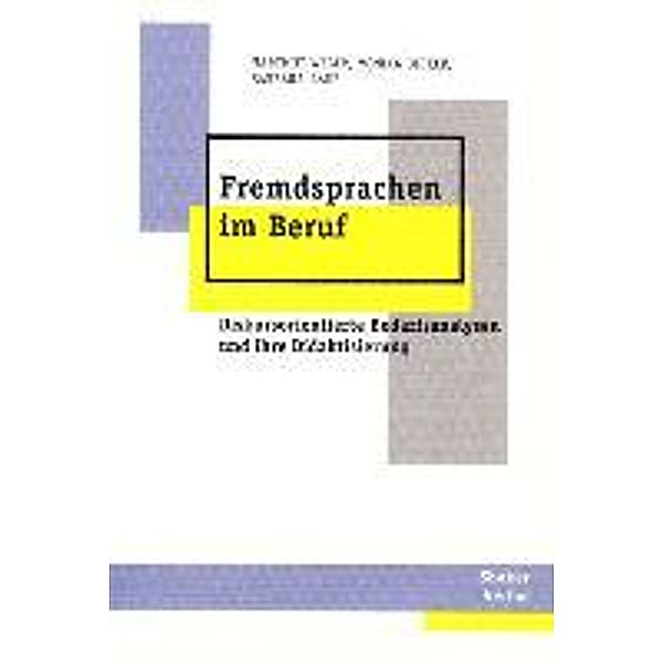 Becker, M: Fremdsprachen im Beruf, Monika Becker, Hartmut Weber, Barbara Laue