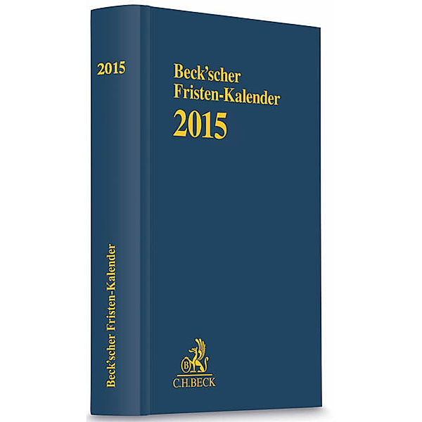 Beck'scher Fristen-Kalender 2015