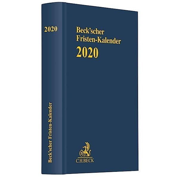 Beck'scher Fristen-Kalender 2020
