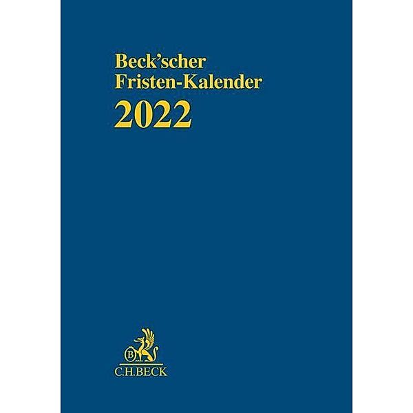 Beck'scher Fristen-Kalender 2022