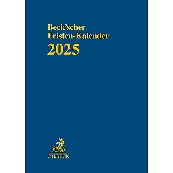 Beck'scher Fristen-Kalender 2025