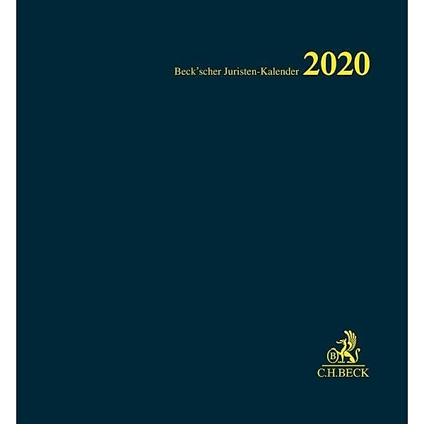 Beck'scher Juristen-Kalender 2020