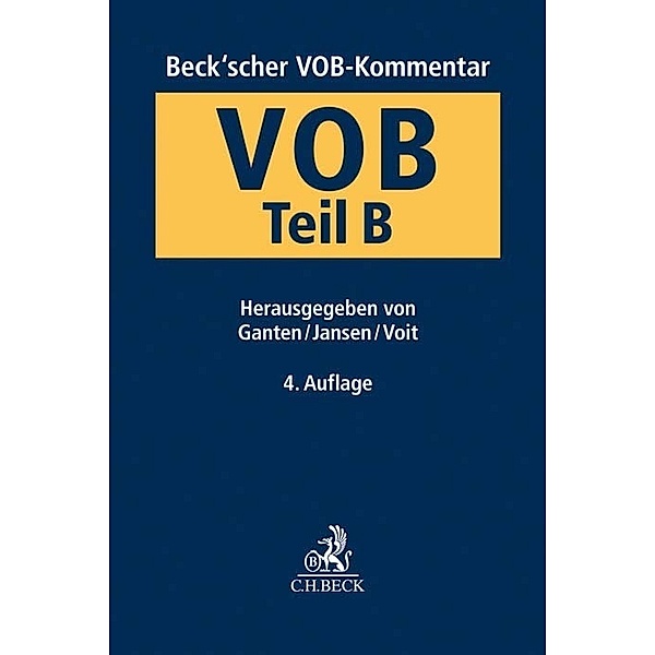 Beck'scher VOB-Kommentar  VOB Teil B