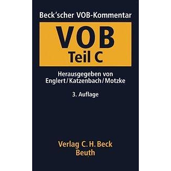 Beck'scher VOB- und Vergaberechts-Kommentar