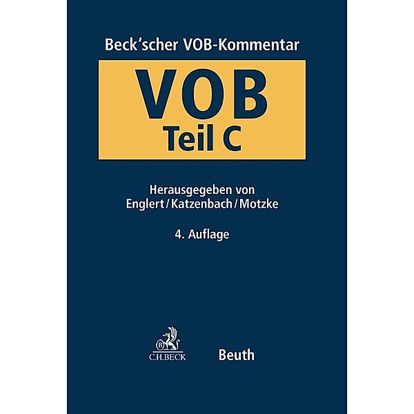 Beck'scher VOB- und Vergaberechts-Kommentar