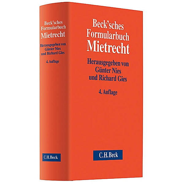 Beck'sches Formularbuch Mietrecht, m. CD-ROM