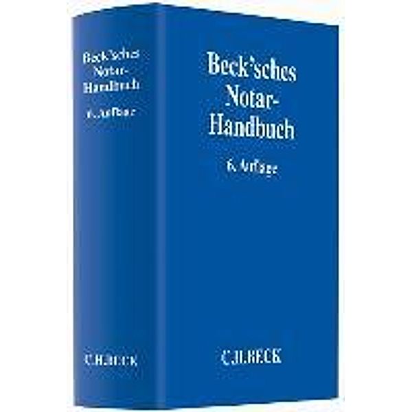 Beck'sches Notar-Handbuch, m. CD-ROM