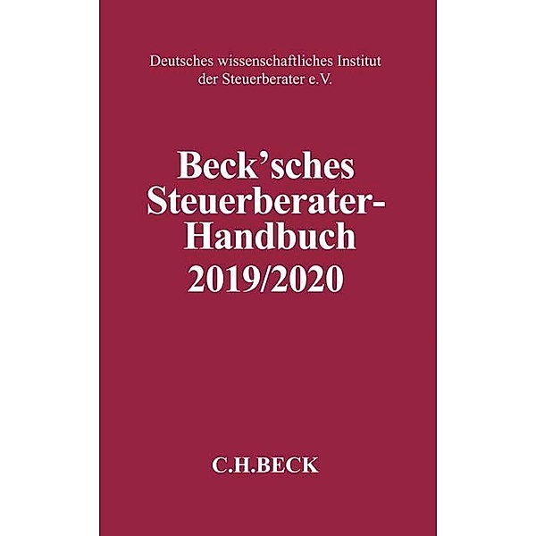 Beck'sches Steuerberater-Handbuch 2019/2020
