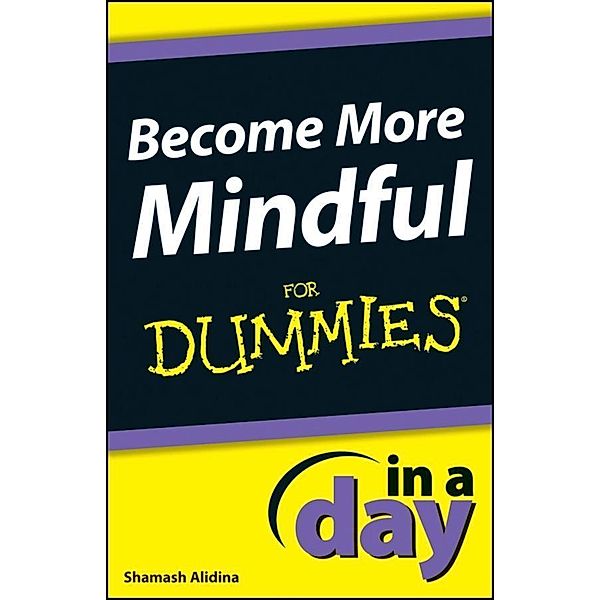 Become More Mindful In A Day For Dummies, Shamash Alidina