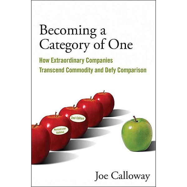 Becoming a Category of One, Joe Calloway