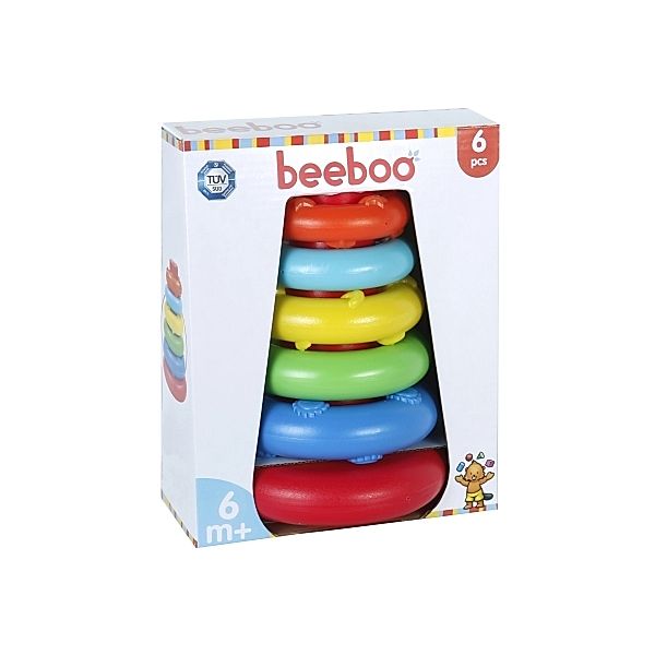 Beeboo Baby Stapelturm, 6-teilig