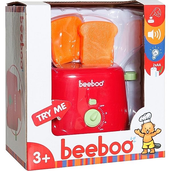 Beeboo Kitchen Spiel-Toaster mit Licht & Sound