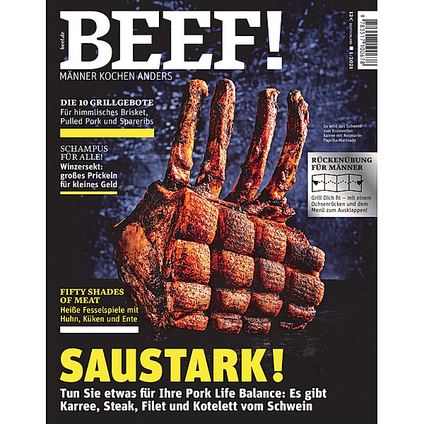 BEEF! - Für Männer mit Geschmack / 1/2021 / Saustark!
