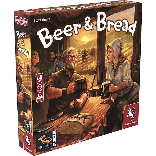 Pegasus Spiele, Deep Print Games Beer & Bread (English Edition)