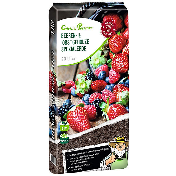 Beeren- und Obstgehölze-Spezialerde, 20 Liter