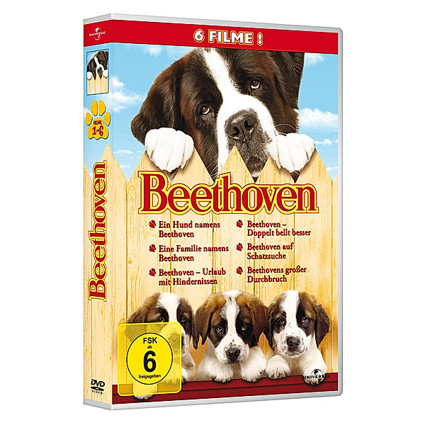 Beethoven 1-6, Bonnie Hunt,Dean Jones Charles Grodin