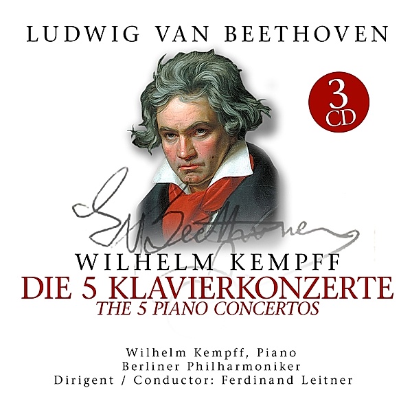 Beethoven:5 Klavierkonzerte (3CD), Ludwig van Beethoven
