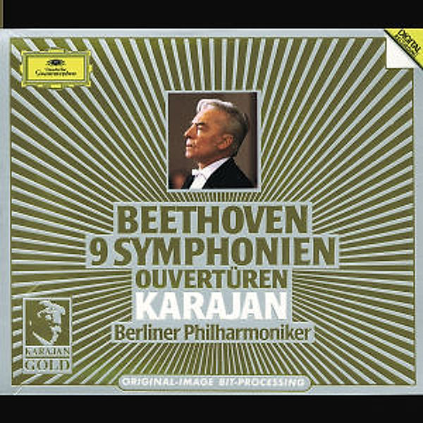 Beethoven: 9 Symphonies, Overtures, Herbert von Karajan, Bp
