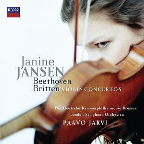 Beethoven & Britten Violin Concertos, Janine Jansen, Dkb, P. Järvi
